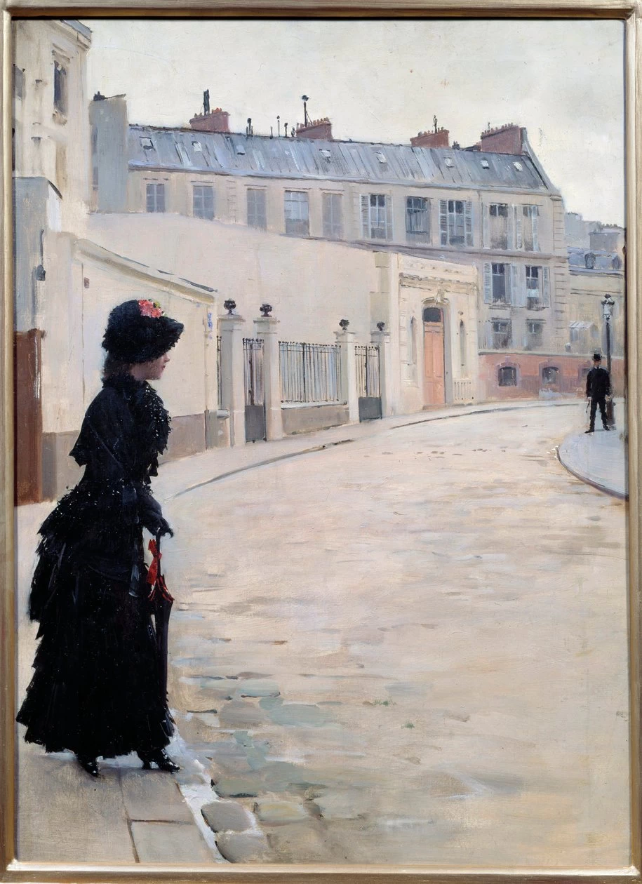 L'attesa, rue de Chateaubriand a Parigi - Museo d'Orsay, Parigi